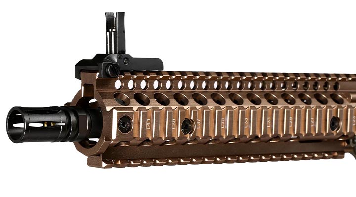 Double Bell MK18 MOD1 Professional Line Vollmetall S-AEG 6mm BB Bronze-Tan Bild 6