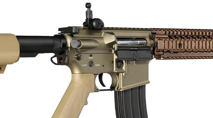 Double Bell MK18 MOD1 Professional Line Vollmetall S-AEG 6mm BB Bronze-Tan Bild 8