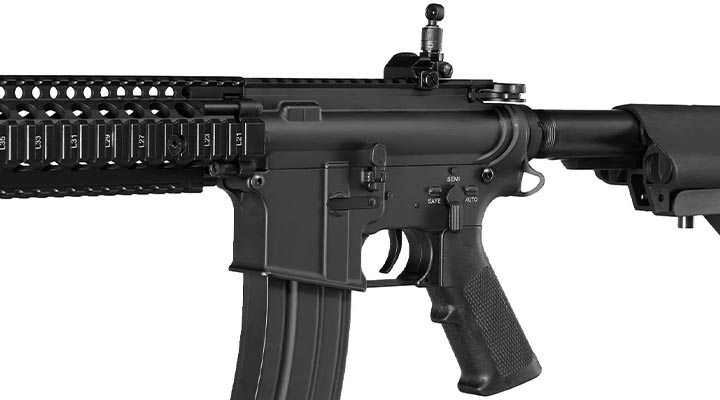 Double Bell MK18 MOD1 Professional Line Vollmetall S-AEG 6mm BB schwarz Bild 7