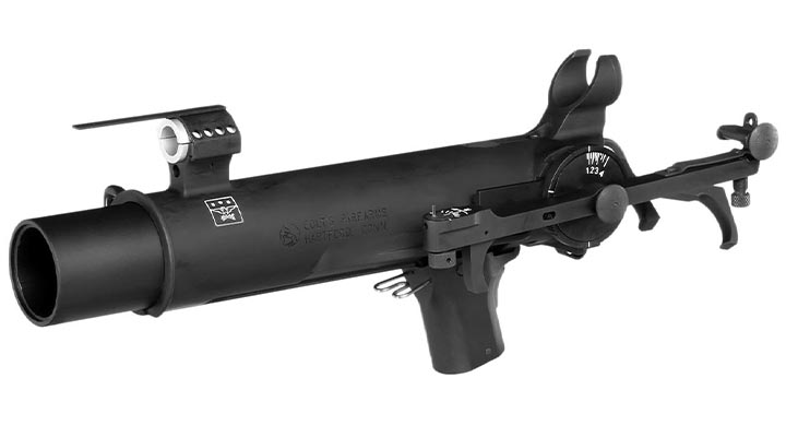 VFC Colt XM148 40mm Granatwerfer Vollmetall f. VFC XM177E2 / M16A1 GBB schwarz