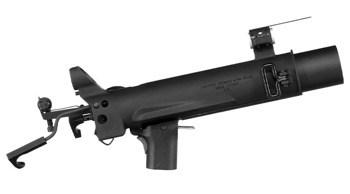 VFC Colt XM148 40mm Granatwerfer Vollmetall f. VFC XM177E2 / M16A1 GBB schwarz Bild 3