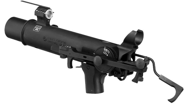 VFC Colt XM148 40mm Granatwerfer Vollmetall f. VFC XM177E2 / M16A1 GBB schwarz Bild 5