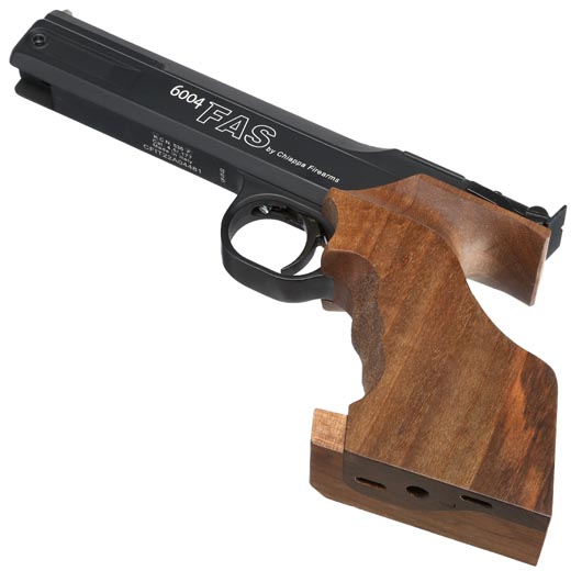 Chiappa FAS 6004 Match Pump Luftpistole Kal. 4,5mm Diabolo schwarz Large Grip Bild 8