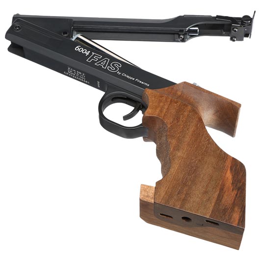 Chiappa FAS 6004 Match Pump Luftpistole Kal. 4,5mm Diabolo schwarz Large Grip Bild 9