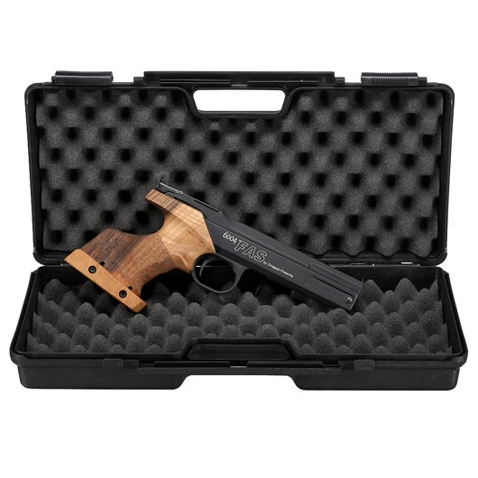 Chiappa FAS 6004 Match Pump Luftpistole Kal. 4,5mm Diabolo schwarz Medium Grip Bild 4