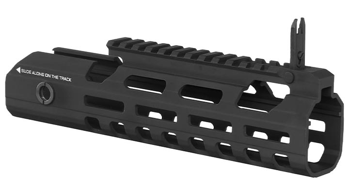 Ares Amoeba Aluminium Quick Change Handguard 228mm f. Mutant Gewehrserie schwarz Bild 1