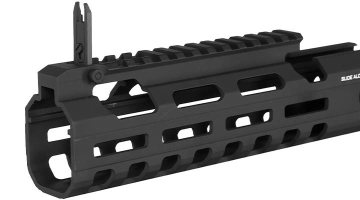 Ares Amoeba Aluminium Quick Change Handguard 228mm f. Mutant Gewehrserie schwarz Bild 6