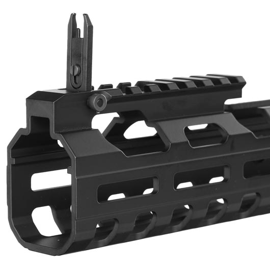 Ares Amoeba Aluminium Quick Change Handguard 177mm f. Mutant Gewehrserie schwarz Bild 6