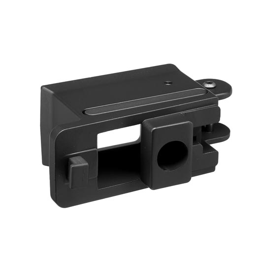 APS 9mm PCC Aluminium Magazinadapter Conversion f. AK S-AEG Gewehre schwarz Bild 6