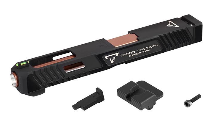 APS / EMG TTI Combat Master Aluminium Schlitten Set f. VFC Glock 17 Gen. 5 schwarz