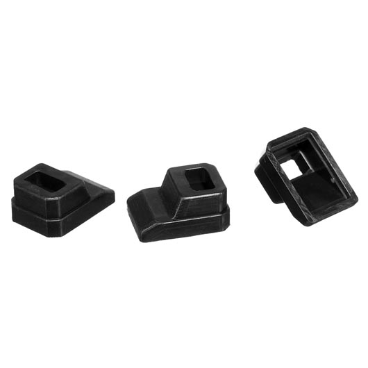 APS M4 / M16 CO2BB GBox Magazin Lip Seal / Dichtlippe Set schwarz - 3 Stck Bild 1