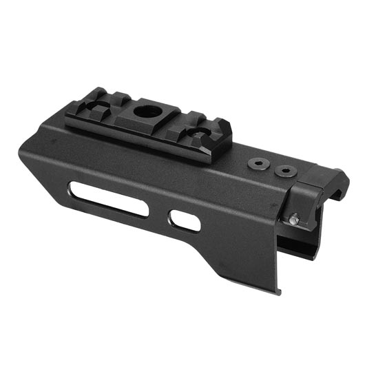 Action Army Lightweight Aluminium Handguard f. AAP-01 / AAP-01C schwarz Bild 3