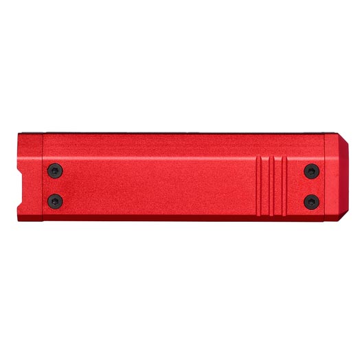 Action Army Silencer Aluminium Barrel Extension 130mm 14mm- f. AAP-01 / AAP-01C rot Bild 4