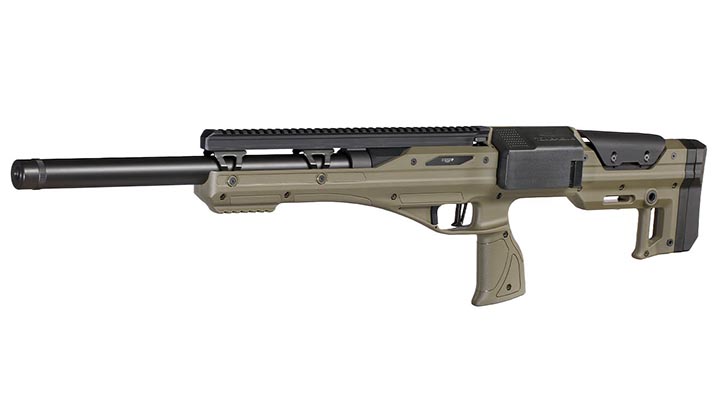 ICS CXP-Tomahawk Bolt Action Bullpup Snipergewehr Springer 6mm BB oliv / schwarz
