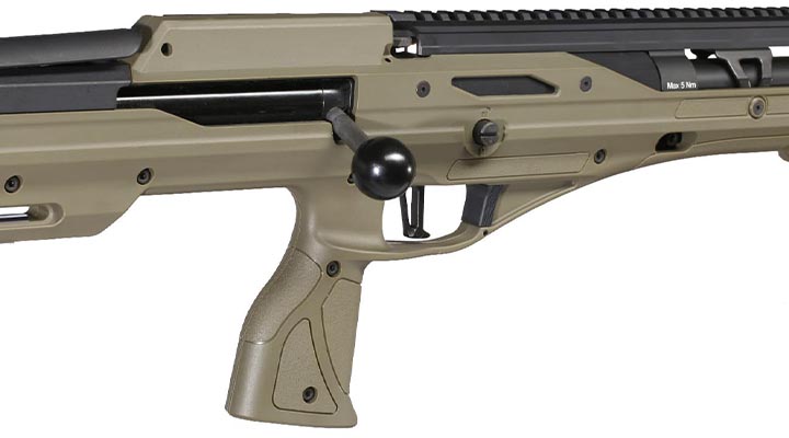 ICS CXP-Tomahawk Bolt Action Bullpup Snipergewehr Springer 6mm BB oliv / schwarz Bild 9