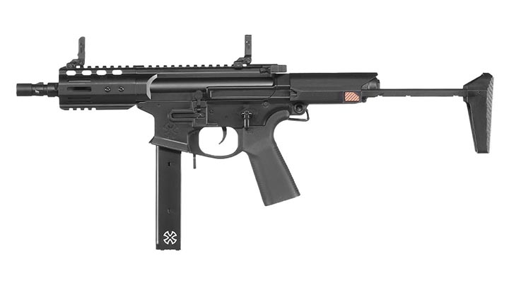 APS / EMG Noveske Space Baby 9mm Gen. 4 Edge II MosFet Vollmetall S-AEG 6mm BB schwarz Bild 1