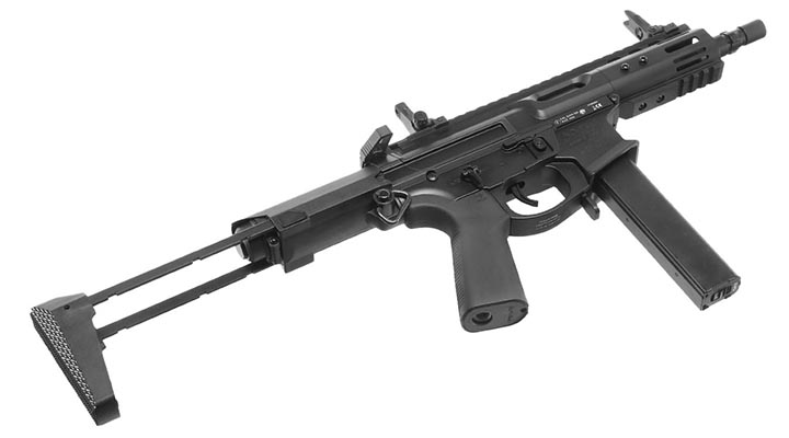 APS / EMG Noveske Space Baby 9mm Gen. 4 Edge II MosFet Vollmetall S-AEG 6mm BB schwarz Bild 5