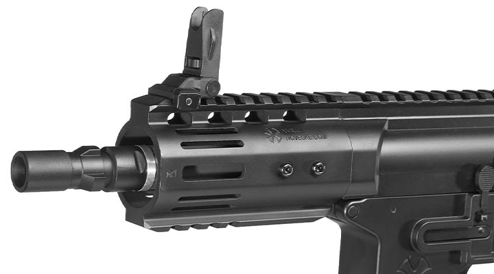 APS / EMG Noveske Space Baby 9mm Gen. 4 Edge II MosFet Vollmetall S-AEG 6mm BB schwarz Bild 6