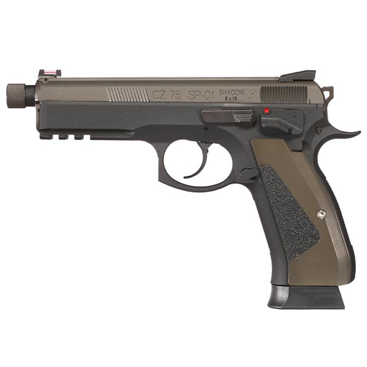 KJ Works CZ 75 SP-01 Shadow Vollmetall mit CNC Aluminiumschlitten CO2BB 6mm BB Bronze Special Edition Bild 1
