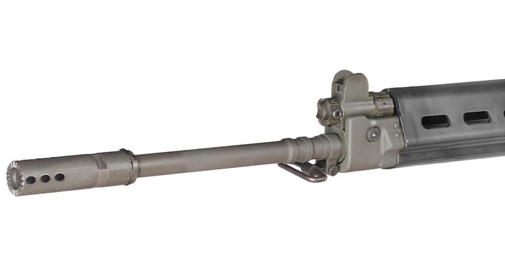 VFC FN Herstal FAL Type III CNC Vollmetall Gas-Blow-Back 6mm BB schwarz inkl. Holzkiste - Deluxe Version Bild 5
