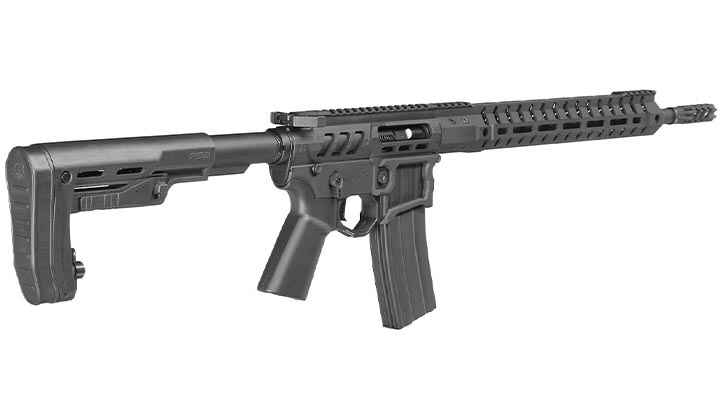 APS / EMG F-1 Firearms UDR-15 3G Demolition Ranch Vollmetall GBox CO2BB 6mm BB schwarz Bild 3