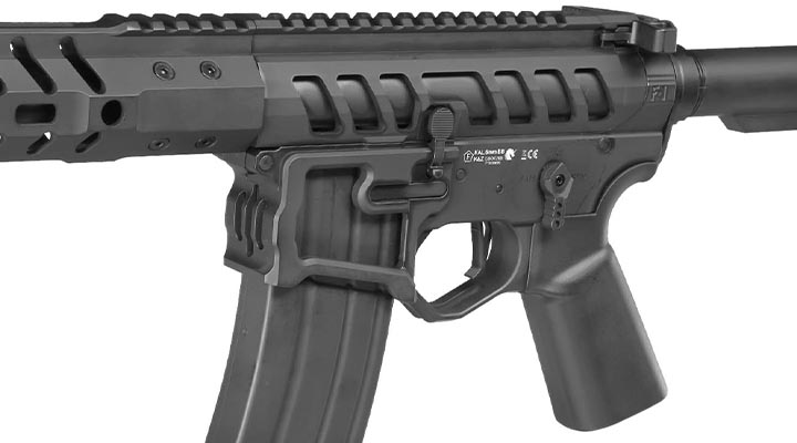 APS / EMG F-1 Firearms UDR-15 3G Demolition Ranch Vollmetall GBox CO2BB 6mm BB schwarz Bild 7