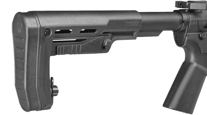 APS / EMG F-1 Firearms UDR-15 3G Demolition Ranch Vollmetall GBox CO2BB 6mm BB schwarz Bild 9