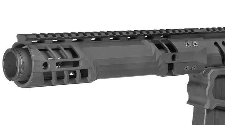 APS / EMG F-1 Firearms BDR-15 3G SBR Vollmetall GBox CO2BB 6mm BB schwarz Bild 6