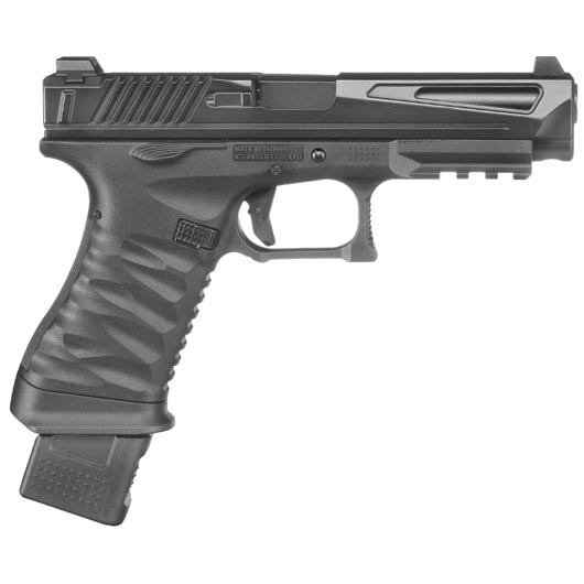 ICS BLE ICP Innovation Competition Pistol m. Metallschlitten GBB 6mm BB schwarz Bild 3