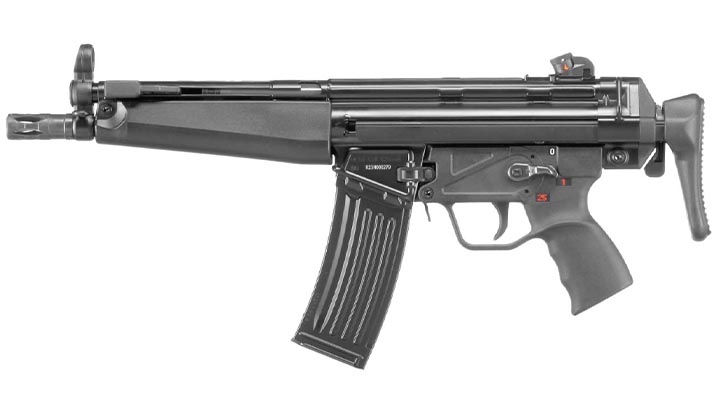 VFC Heckler & Koch HK53 A3 Vollmetall Gas-Blow-Back 6mm BB schwarz Bild 2