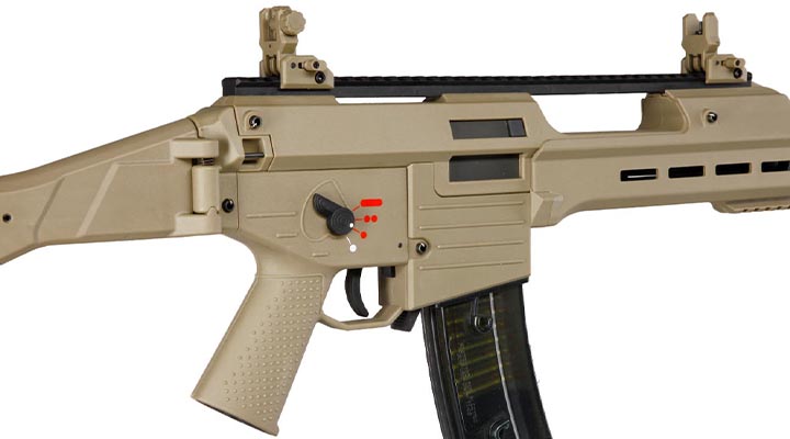 Ares / GSG G14 Carbine Polymergehuse EFC-System S-AEG 6mm BB Dark Earth Bild 9