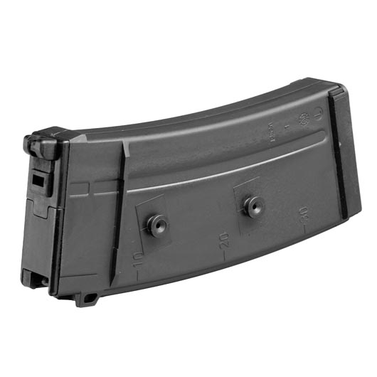 GHK 551 / 553 GBB Polymer Magazin Low-Cap 32 Schuss schwarz - CO2 Version