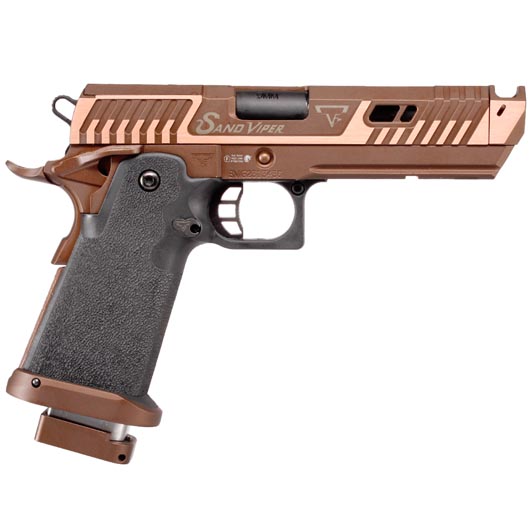 EMG TTI Innovations 2011 Sand Viper Optic Ready Vollmetall GBB 6mm BB coyote-bronze Bild 3