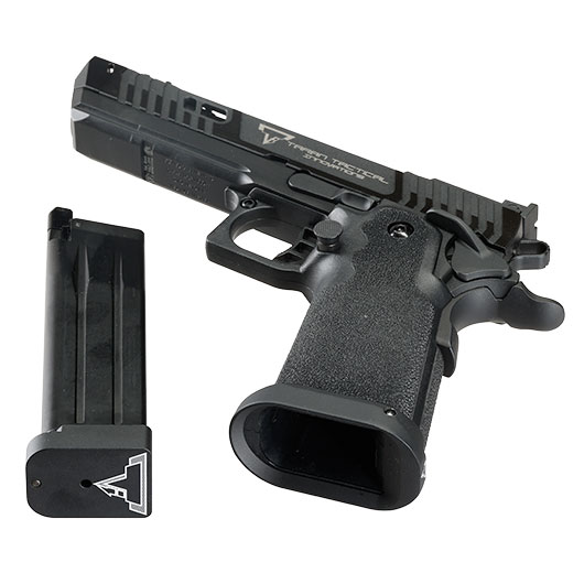 EMG TTI Innovations 2011 Pit Viper JW4 Vollmetall GBB 6mm BB Blackout Edition schwarz Bild 7