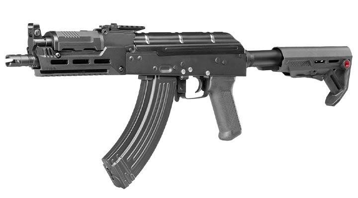 Versandrcklufer Double Bell AK-74 Storm Tactical Professional Line Vollmetall S-AEG 6mm BB schwarz