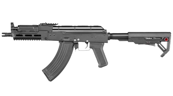 Versandrcklufer Double Bell AK-74 Storm Tactical Professional Line Vollmetall S-AEG 6mm BB schwarz Bild 1