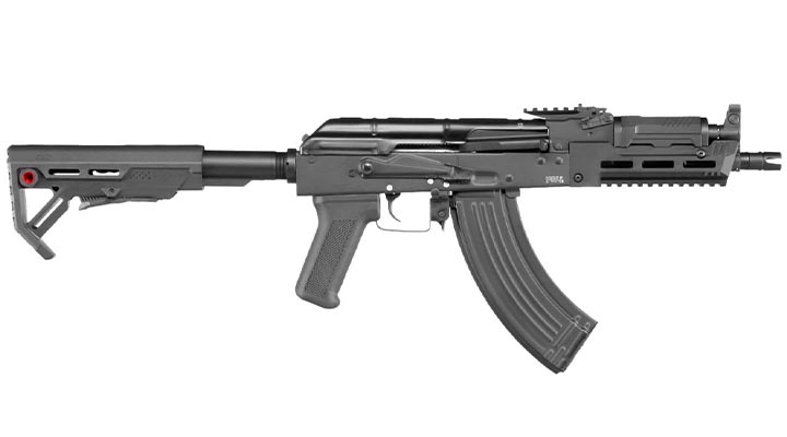 Versandrcklufer Double Bell AK-74 Storm Tactical Professional Line Vollmetall S-AEG 6mm BB schwarz Bild 2