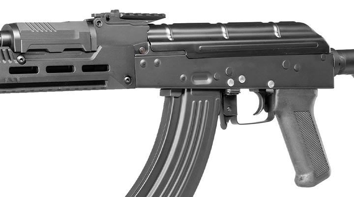 Versandrcklufer Double Bell AK-74 Storm Tactical Professional Line Vollmetall S-AEG 6mm BB schwarz Bild 7