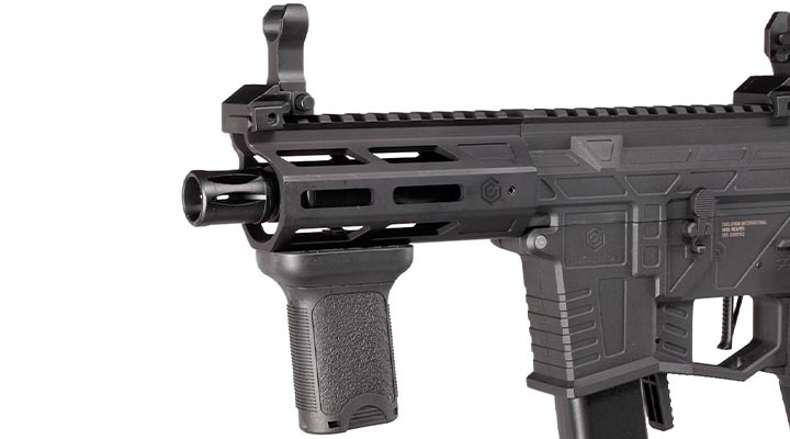 Evolution Reaper 9mm XS EMR PDW PCC Carbontech ETS II Mosfet AEG 6mm BB schwarz Bild 6