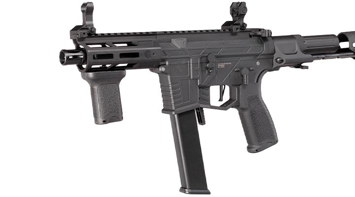 Evolution Reaper 9mm XS EMR PDW PCC Carbontech ETS II Mosfet AEG 6mm BB schwarz Bild 7