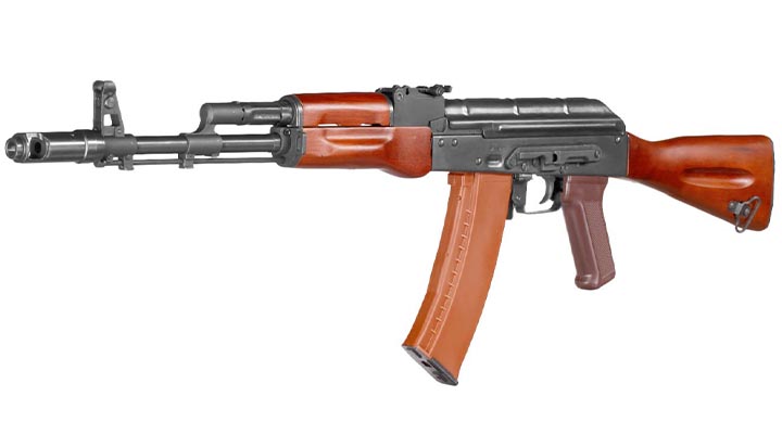 E&L AK74N Essential Vollmetall Echtholz S-AEG 6mm BB schwarz