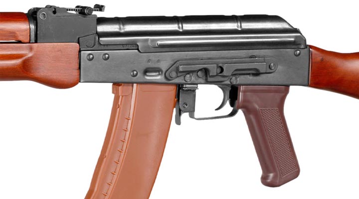 E&L AK74N Essential Vollmetall Echtholz S-AEG 6mm BB schwarz Bild 6