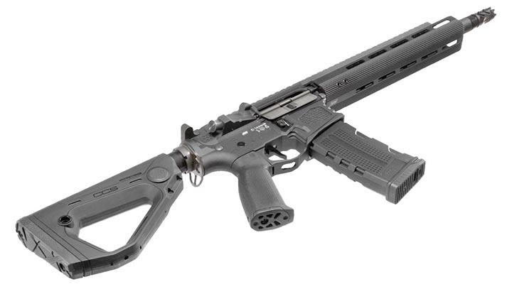 ASG H-15 Carbine Hybrid Series Vollmetall Mosfet ECU S-AEG 6mm BB schwarz Bild 4