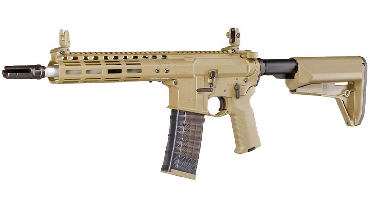 EMG / Cyma Noveske N4 GEN3 Vollmetall CGS T8-System Gas-Blow-Back 6mm BB Flat Dark Earth