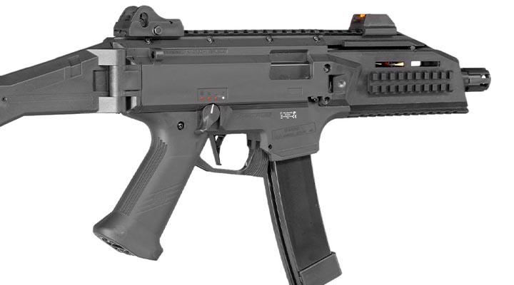 ASG CZ Scorpion EVO 3 - A1 Sub Machine Gun Leviathan ECU S-AEG 6mm BB schwarz - Ultimate CNC Edition Bild 10