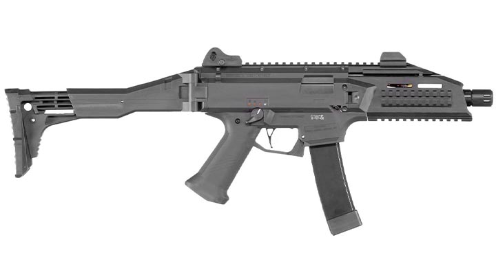 ASG CZ Scorpion EVO 3 - A1 Sub Machine Gun Leviathan ECU S-AEG 6mm BB schwarz - Ultimate CNC Edition Bild 3