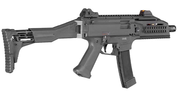 ASG CZ Scorpion EVO 3 - A1 Sub Machine Gun Leviathan ECU S-AEG 6mm BB schwarz - Ultimate CNC Edition Bild 4