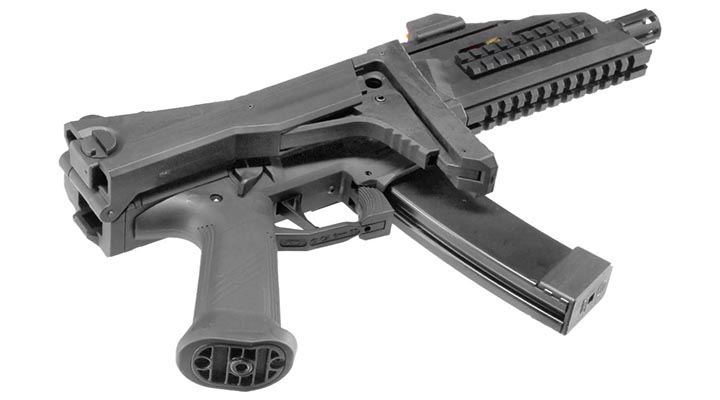 ASG CZ Scorpion EVO 3 - A1 Sub Machine Gun Leviathan ECU S-AEG 6mm BB schwarz - Ultimate CNC Edition Bild 5