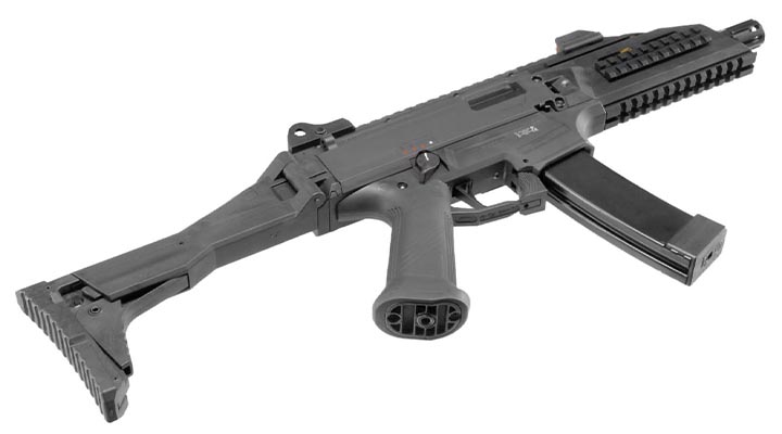 ASG CZ Scorpion EVO 3 - A1 Sub Machine Gun Leviathan ECU S-AEG 6mm BB schwarz - Ultimate CNC Edition Bild 6