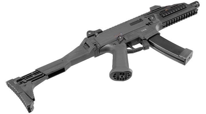ASG CZ Scorpion EVO 3 - A1 Sub Machine Gun Leviathan ECU S-AEG 6mm BB schwarz - Ultimate CNC Edition Bild 7